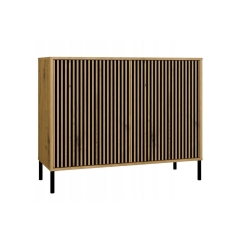 KAMARO 2D SLIM komoda, kašmyro spalvos