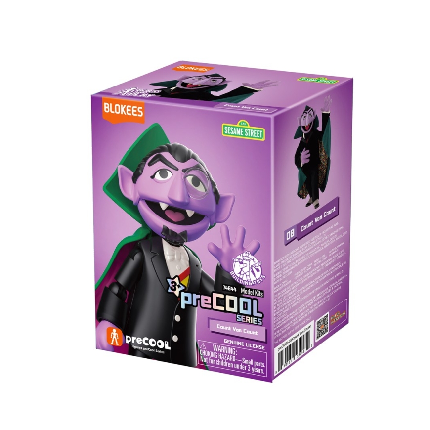 BLOKEES SESAME STREET FIGUURID preCOOL S1 - COUNT VON COUNT