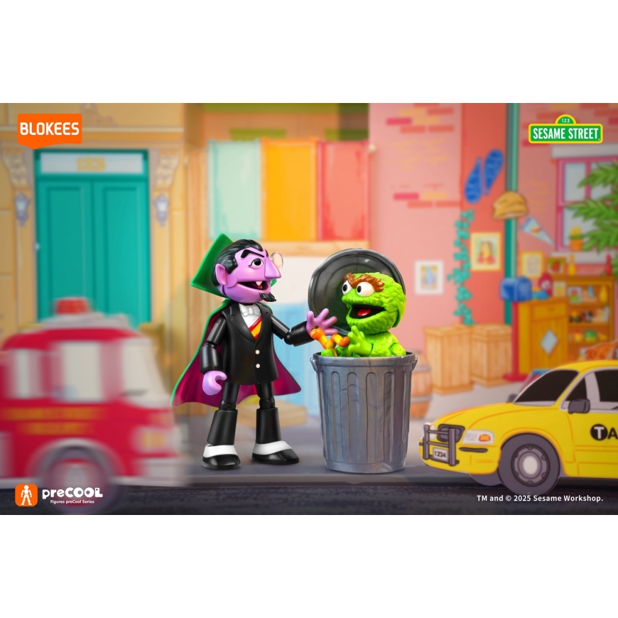 BLOKEES SESAME STREET FIGURES preCOOL S1 - COUNT VON COUNT – 4