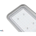 Bemko 70W LED street light JAZMIN, light gray, 4000K, IP65, 140°x70° Bemko 70W LED street light JAZMIN, light gray, 4000K, IP65, 140°x70°