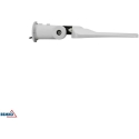 Bemko 70W LED ielu gaisma JAZMIN, gaiši pelēks, 4000K, IP65, 140°x70°