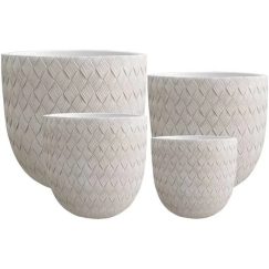 Mondex Since 1986 HEVRA 4-osaline kattekomplekt 44x44x42/36x36x35/30x30x30/24x24x24cm