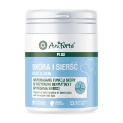 ANIFORTE Ihon ja turkin lisäravinteet - koirille - 90 tablettia