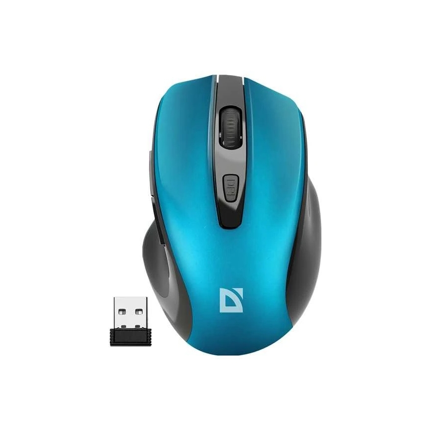 Мышь Defender Prime MB-053 бирюзовая