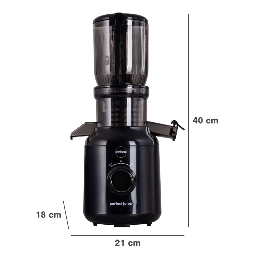 ELDOM PJ350 SLOW JUICER 250W – 5