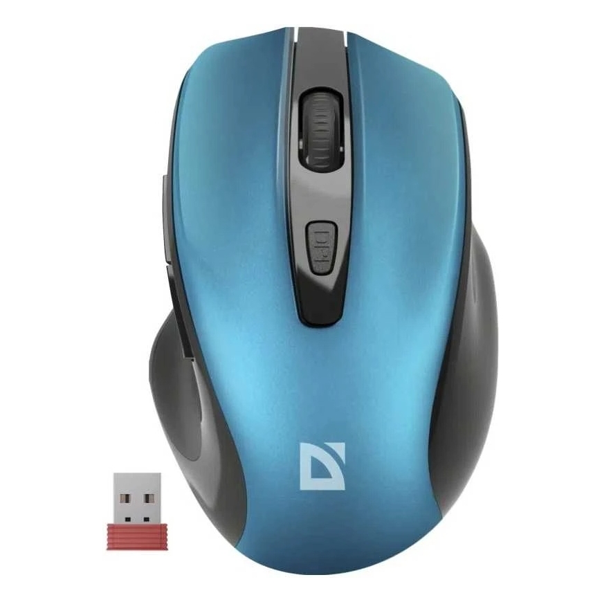 Defender Prime MB-053 Mouse Turquoise – 3