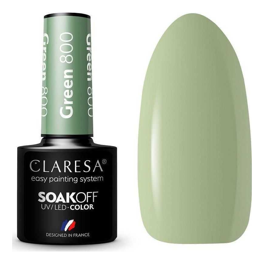 Claresa Claresa Claresa Soak Off UV/LED vihreä hybridilakka 800 5g