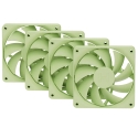 HYTE FA12-tuulettimet, 4 kpl pakkaus, 120 mm, matcha-maito väri HYTE FA12-tuulettimet, 4 kpl pakkaus, 120 mm, matcha-maito väri