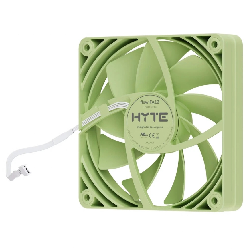HYTE FA12 fans, 4 pcs packaging, 120 mm, matcha milk color – 4