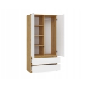 MALWA SS-90 wardrobe, artisan oak/white MALWA SS-90 wardrobe, artisan oak/white
