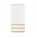 MALWA SS-90 wardrobe, artisan oak/white MALWA SS-90 wardrobe, artisan oak/white