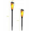 Saska Garden СОЛНЯЧНАЯ ЭНЕРГИЯ LED ФОНАРЬ 7,5×7,5x65CM 1077451 Saska Garden СОЛНЯЧНАЯ ЭНЕРГИЯ LED ФОНАРЬ 7,5×7,5x65CM 1077451