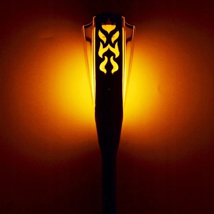 Saska Garden SOLAR ENERGY LED LIGHT TORCH 7.5×7.5x65CM 1077451 – 5