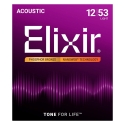 Elixir 16052 Phosphor Bronze Light NW - acoustic guitar strings (12-53) Elixir 16052 Phosphor Bronze Light NW - acoustic guitar strings (12-53)