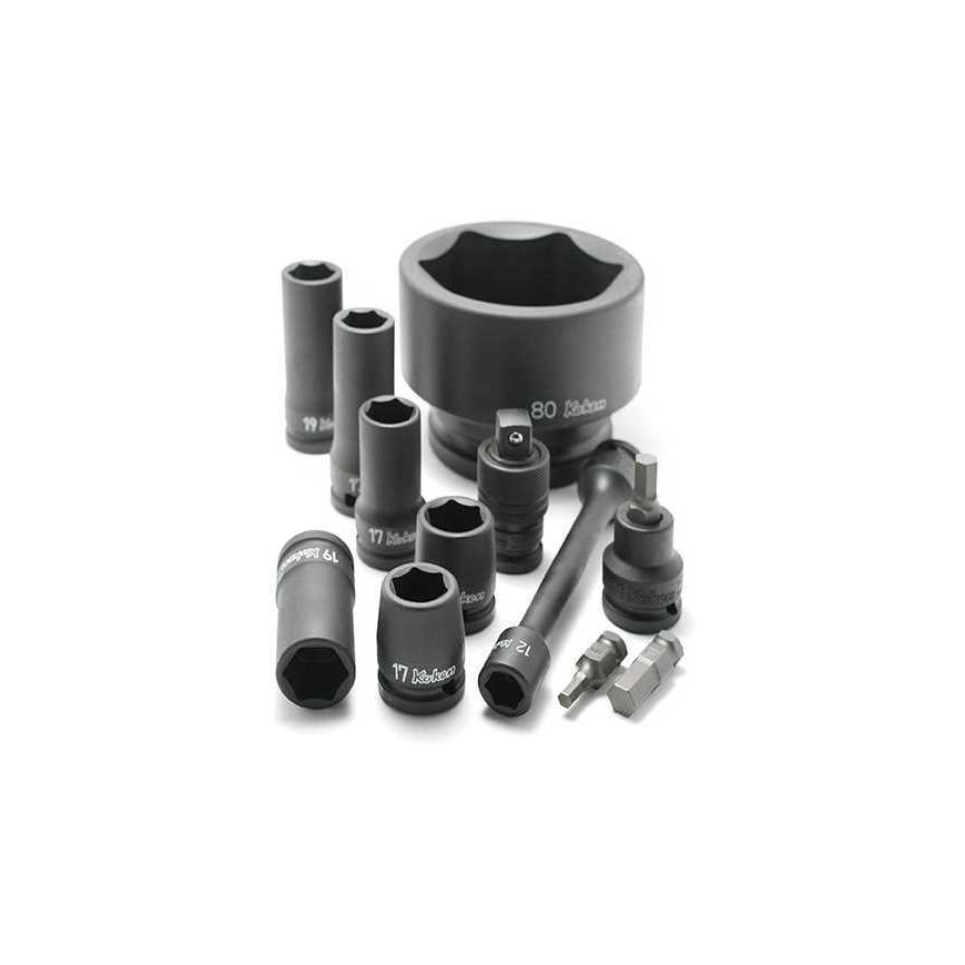 7/16 colių antgalis šešiakampiams varžtams, 6 mm, KOKEN [183H-35 6] – 3