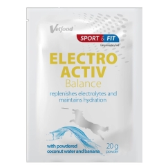 VETFOOD Electroactiv Balance Banaani - lisäravinteet koirille ja kissoille - 20g