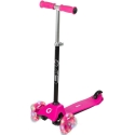 Almarina EVO regulējamais 3 riteņu scooters bērniem Light Up Mini Cruiser Rozā Light Up Wheels Almarina EVO regulējamais 3 riteņu scooters bērniem Light Up Mini Cruiser Rozā Light Up Wheels
