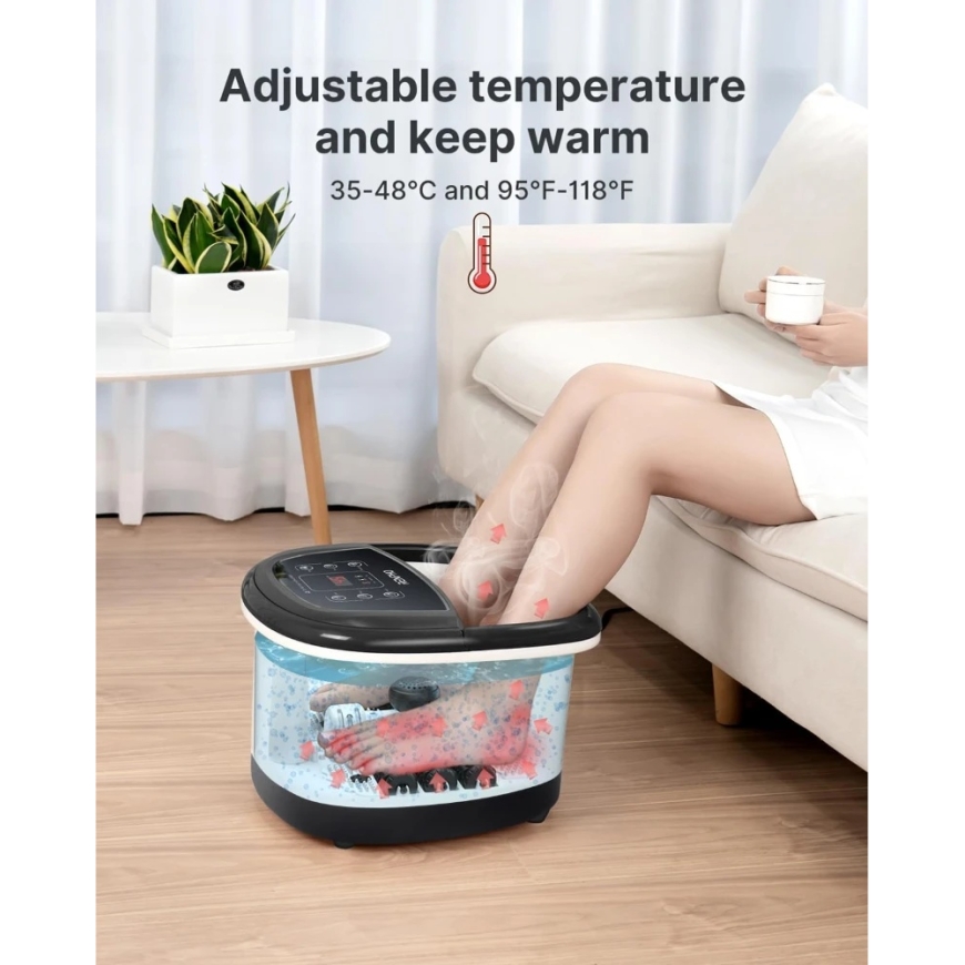 RENPHO kāju spa vanna masāžas ierīce Pro JD618 – 3