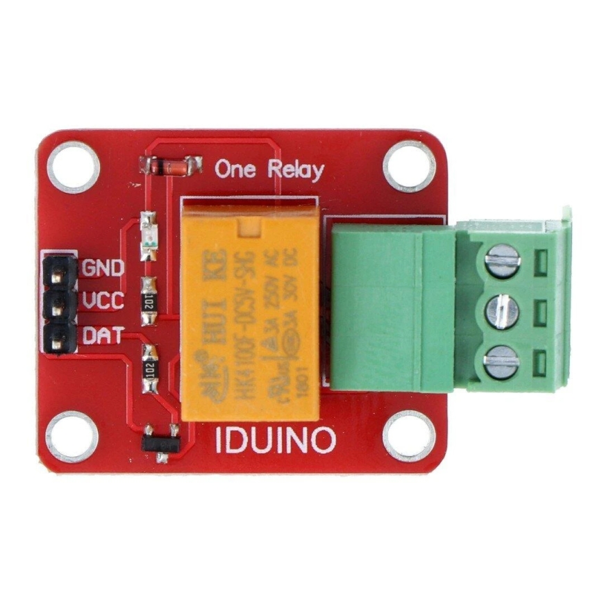 Openplatform Relės modulis, 1 kanalo - 3A/250V AC kontaktai - 5V ritė – 3