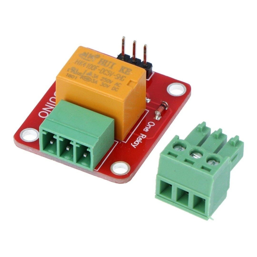 Openplatform Relaamoduuli, 1 kanava - 3A/250V AC kontaktit - 5V kelɑ – 4