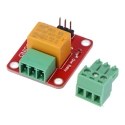Openplatform Relee moodul, 1 kanal - 3A/250V AC kontaktid - 5V rull Openplatform Relee moodul, 1 kanal - 3A/250V AC kontaktid - 5V rull