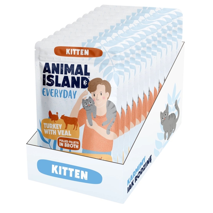 ANIMAL ISLAND ANIMAL ISLAND Ikdieni kaķēnu