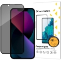 Защитное стекло Wozinsky Антишпион для iPhone 16e/ 14/ 13/ 13 Pro Черное Защитное стекло Wozinsky Антишпион для iPhone 16e/ 14/ 13/ 13 Pro Черное