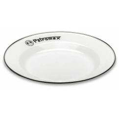 Emaloidut lautaset 2 kpl 18 cm Petromax Valkoinen