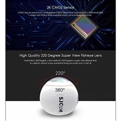 Sjcam SJ360 12MP 2K HD Black