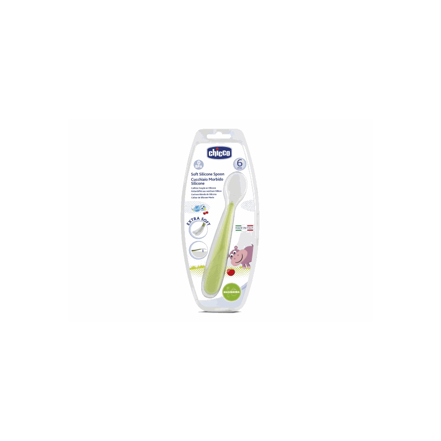 CHICCO Chicco Mīksta silikona karote (TOW004479 )