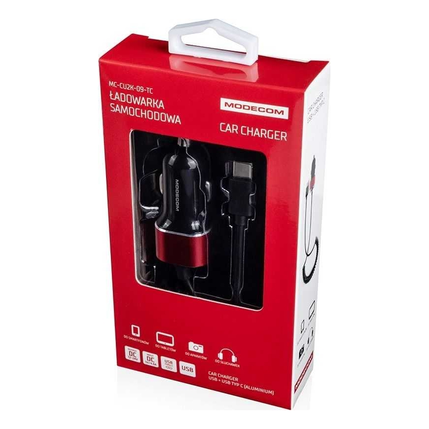 Modecom ZT-MC-CU2K-09-TC Juodas/Raudonas – 2