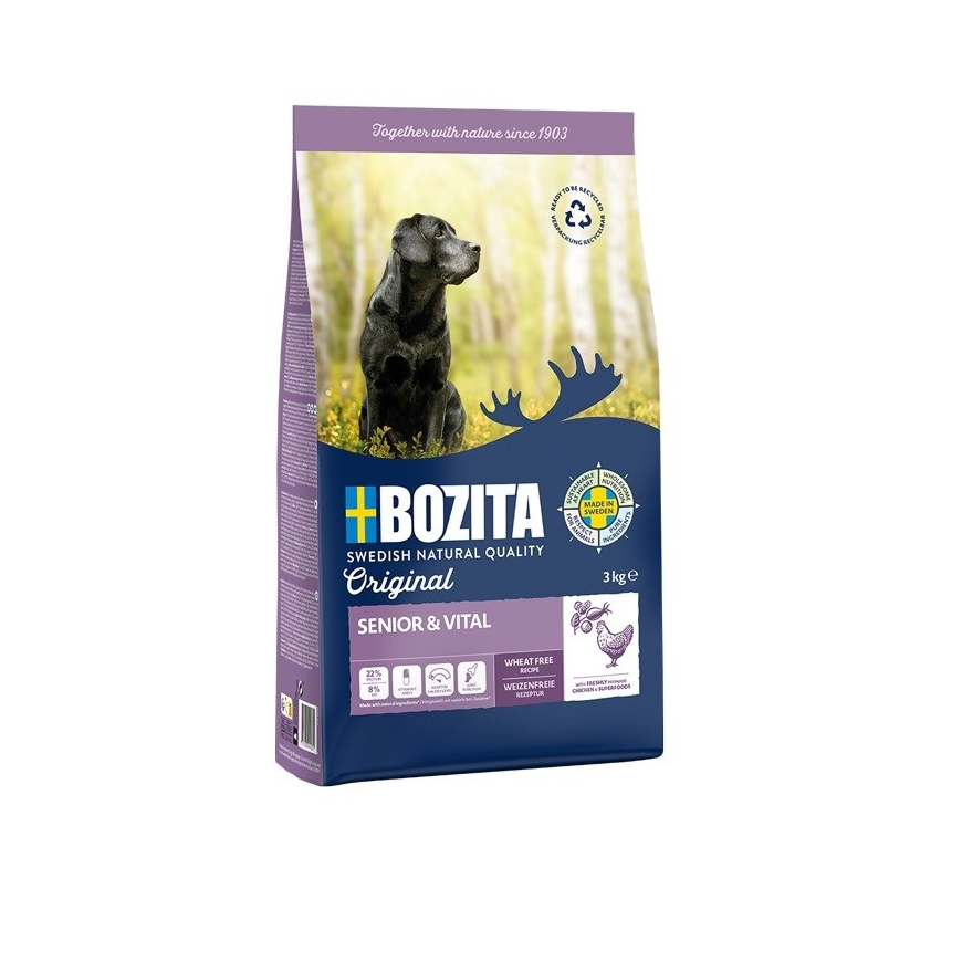BOZITA Original Senior & Vital - dry dog food - 12kg