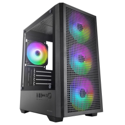 Mars Gaming MCVECTOR datoru korpuss Mini Tower melns