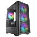 Mars Gaming MCVECTOR arvuti korpus Mini Tower Must Mars Gaming MCVECTOR arvuti korpus Mini Tower Must