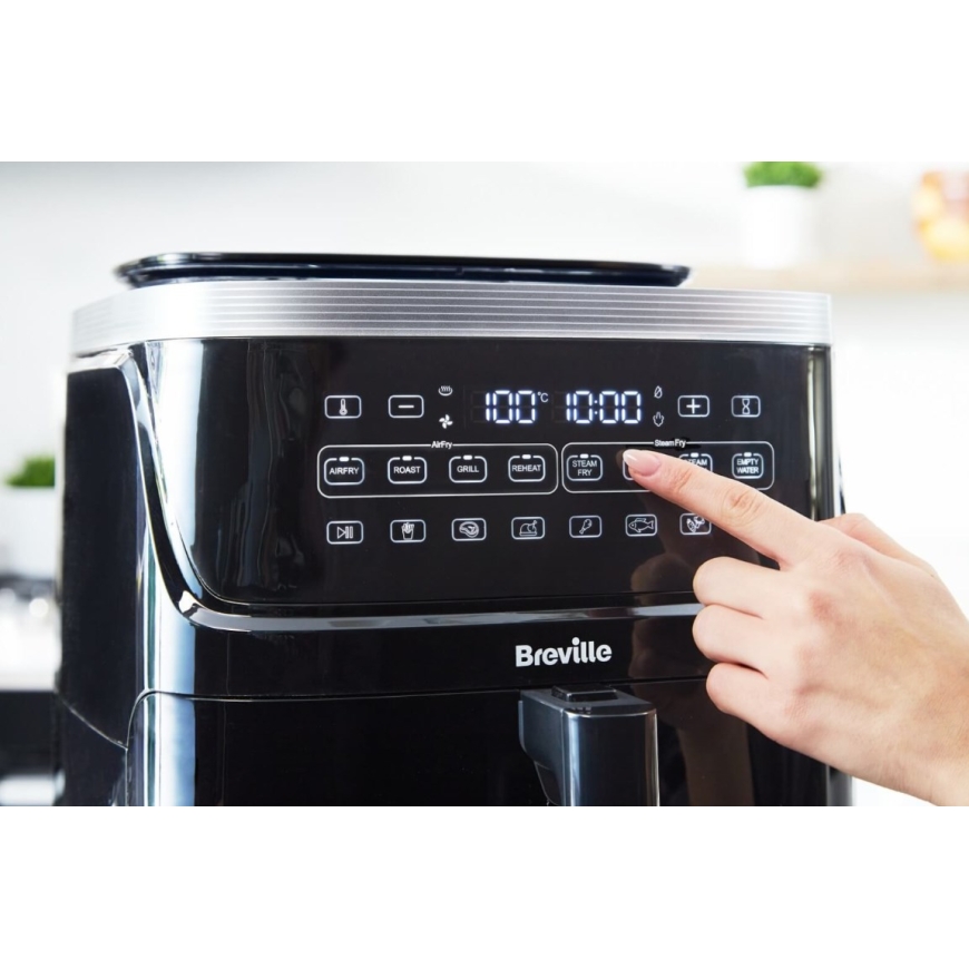 Breville VDF133X eļļas brīvais tvaika friteņu cepējs – 4