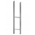 Foundation for single and double post Foundation for single and double post