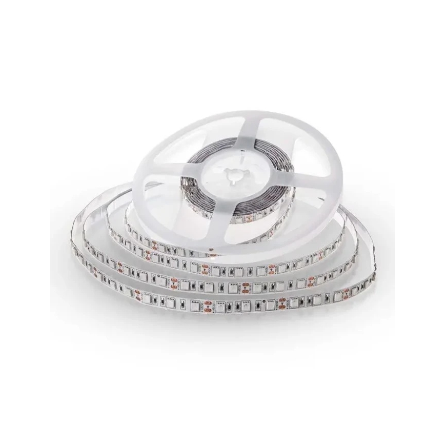 V-tac 11W/m LED strip, 60LED/m, blue color, IP20, 5 meter roll