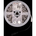 V-tac 11W/m LED strip, 60LED/m, blue color, IP20, 5 meter roll