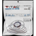 V-tac 11W/m LED lente, 60LED/m, zila krāsa, IP20, 5 metru rulet