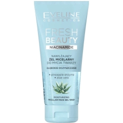 Eveline Cosmetics kosteuttava misellipuhdistusaine Fresh Beauty niatsiinilla 150ml