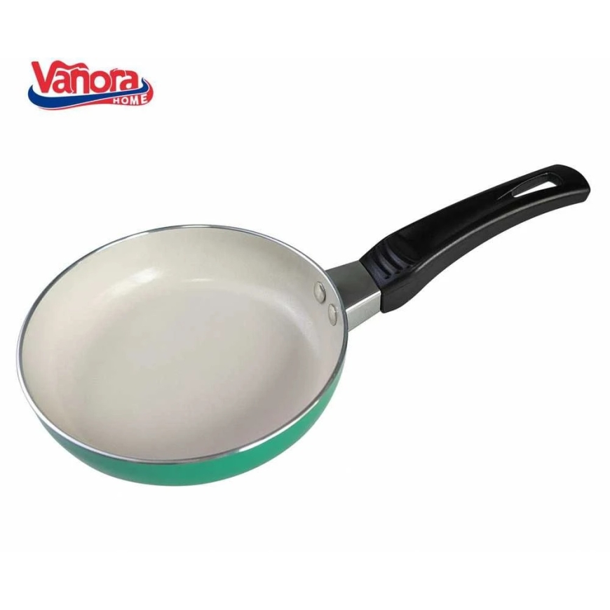 MINI GREEN ALUMINUM CAKE PAN, 12x3 cm, VANORA HOME