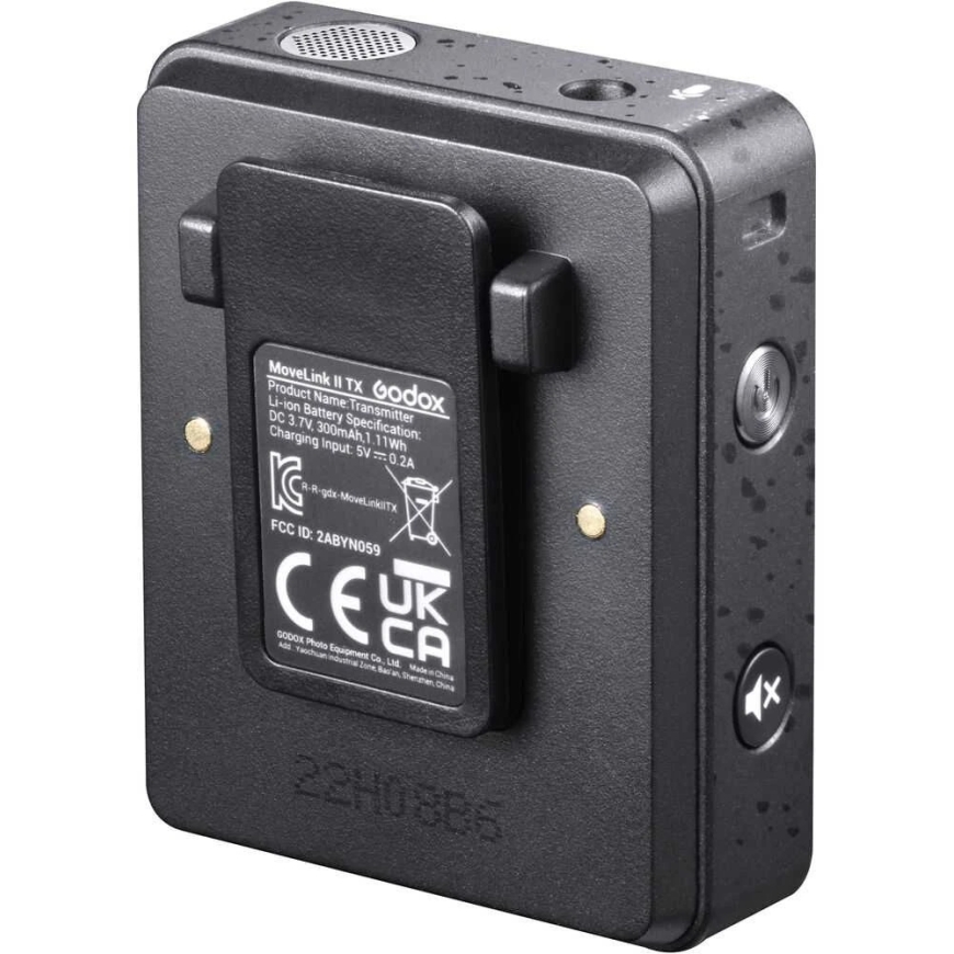 Аудиооборудование - Беспроводная звуковая система Godox MoveLink II M1 2.4GHz черная