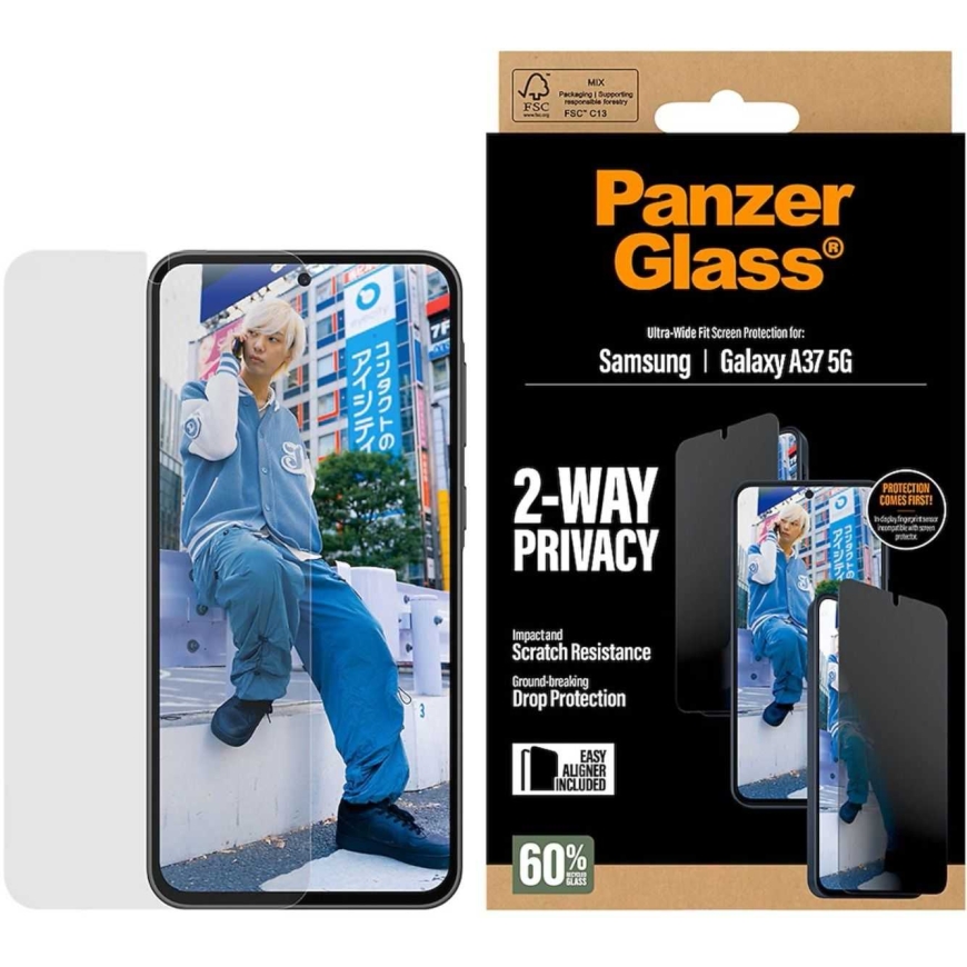 PanzerGlass Privacy Ultra-Wide Fit EasyAligner Samsung Galaxy A37