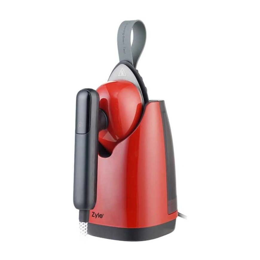 Zyle Garment Steamer plus Iron 2 in 1, ZY904GSR, red – 4