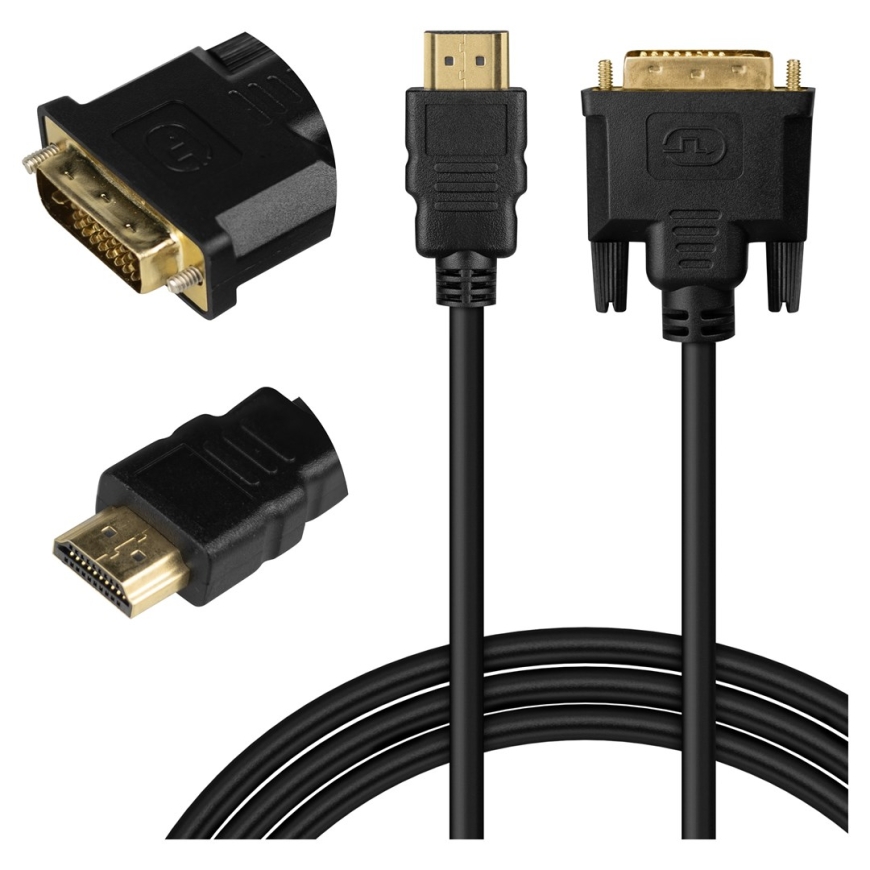 Savio CL-212 HDMI-kaapeli 1,8 m HDMI Type A (Standard) Musta – 3