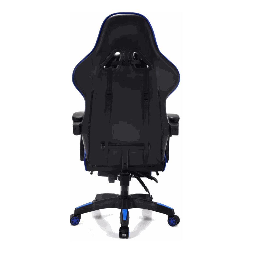 HAPPYGAME Gaming Chair 7911 black/blue – 3