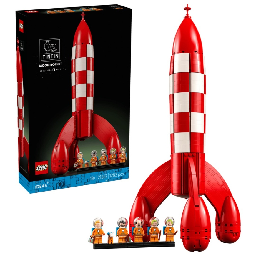 LEGO IDEAS 21367 Tintin Kuu Raket