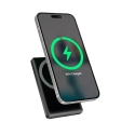Gembird PB10-WPC15M-LCD-01 Magnetiline juhtmevaba powerbank LCD-ga, 15W, 10000 mAh, must Gembird PB10-WPC15M-LCD-01 Magnetiline juhtmevaba powerbank LCD-ga, 15W, 10000 mAh, must