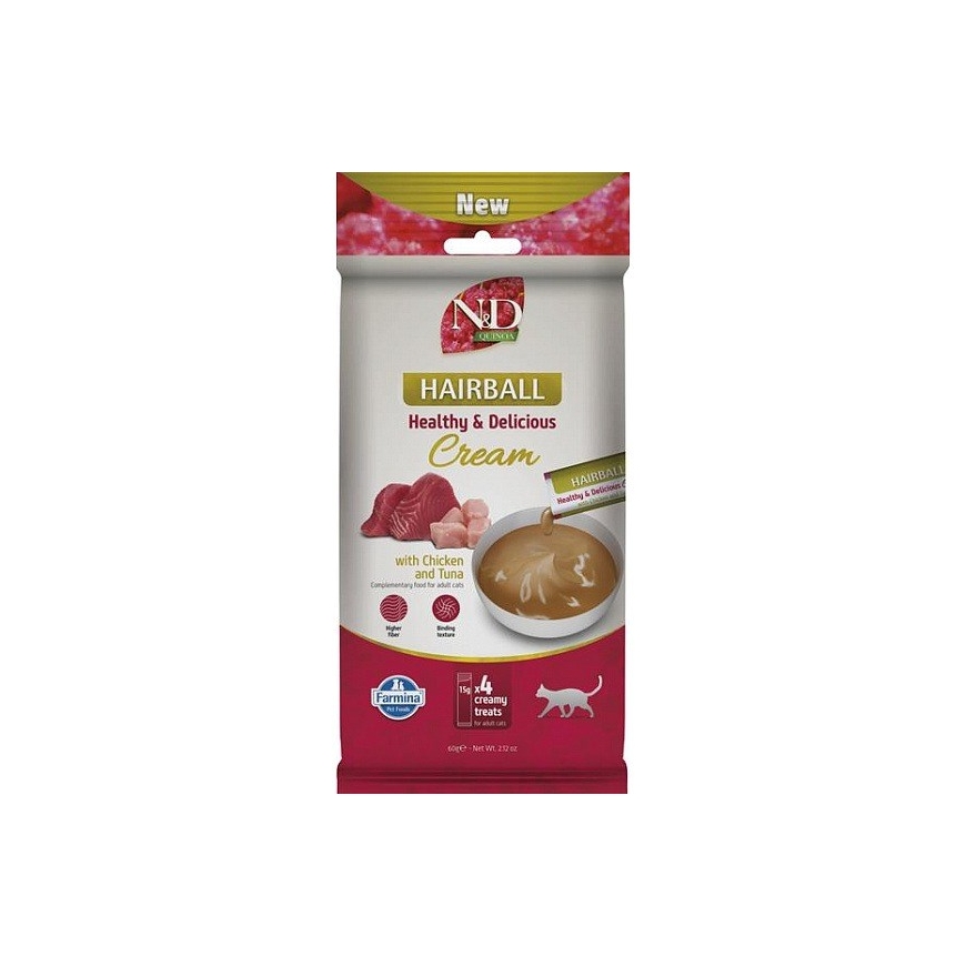 FARMINA N&D Quinoa kaķu matu bumbiņu