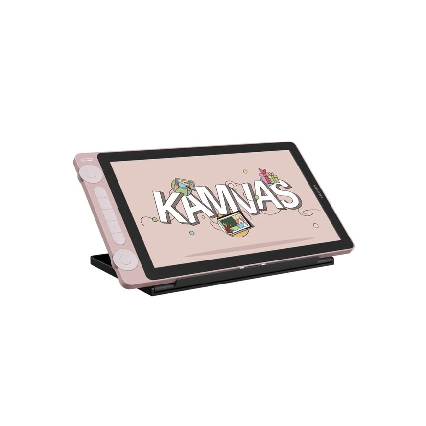 HUION Kamvas 13 piirtonäyttö Vaaleanpunainen 5080 lpi 293,76 x 165,24 mm USB – 2